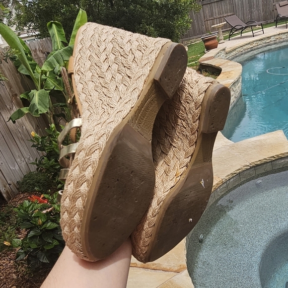 Stuart Weitzman leather platform sandals 10M - Picture 5 of 13